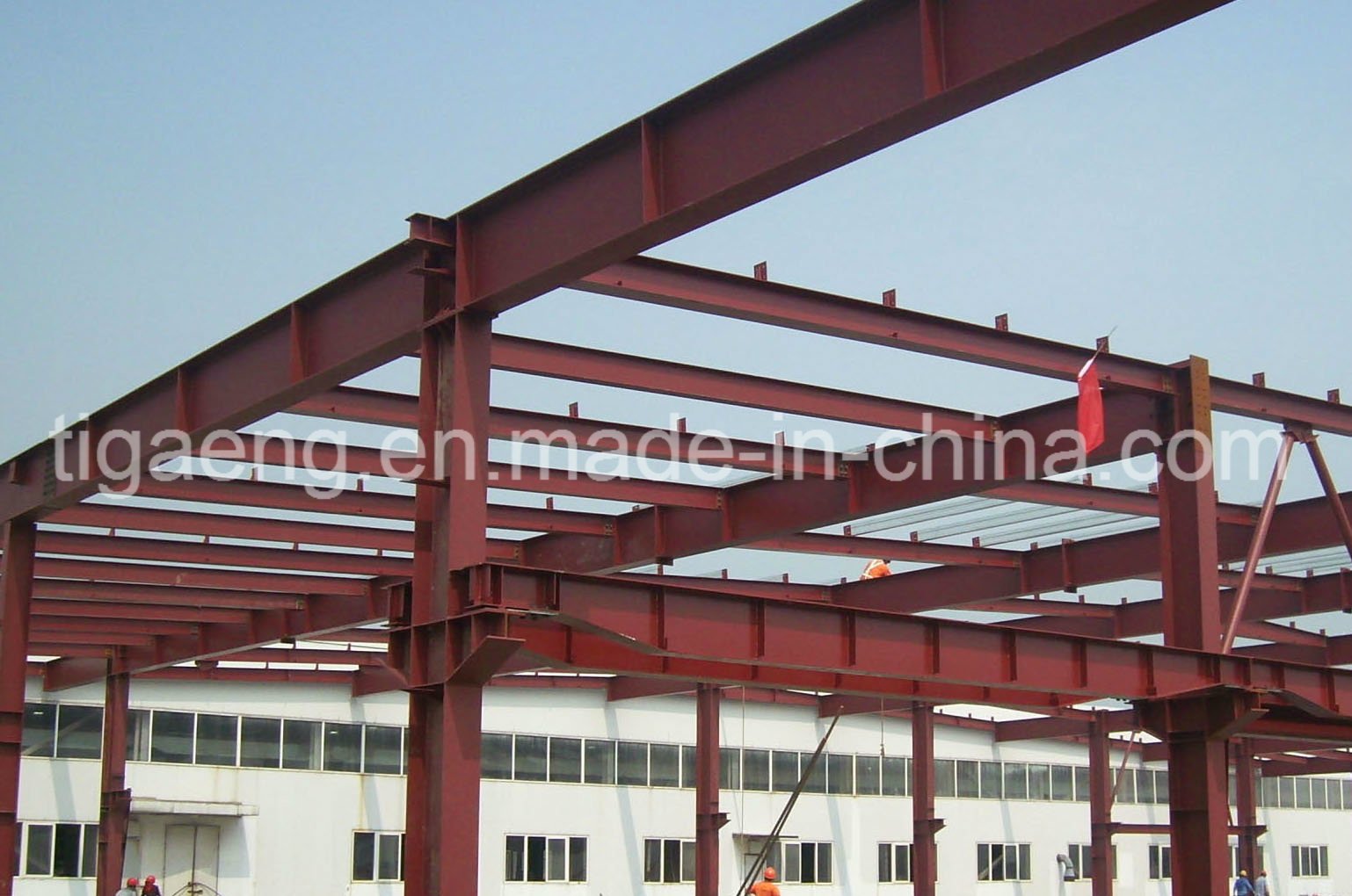 Good Quality Heavy-Duty Steel Structure Project/Workshop for Colombia