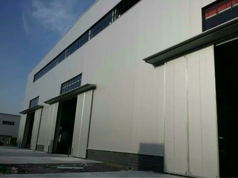 Light Steel Construction Long Span Steel Structure Go Down Warehouse