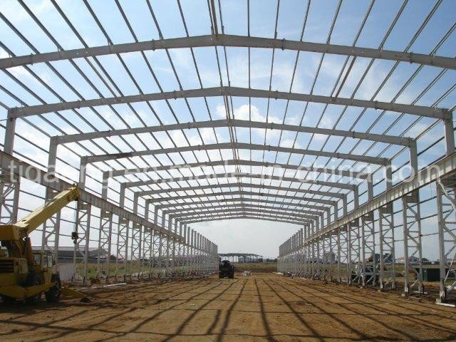 High Quality Heavy-Duty Workshop/Steel Warehouse Project for Mozambique