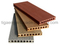 Buen suelo al aire libre del Decking de la calidad WPC hecho del compuesto pl&aacute;stico de madera