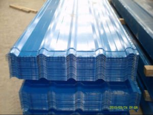 Azulejo/placa/hoja de acero trapezoidales revestidos del color del precio de f&aacute;brica para Kenia