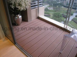 Nuevo suelo s&oacute;lido del Decking del material WPC para Europa y Norteam&eacute;rica