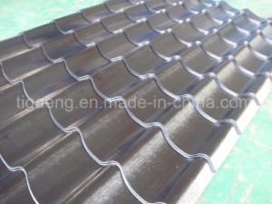 Placa de acero galvanizada acanalada/trapezoidal del nivel superior de material para techos