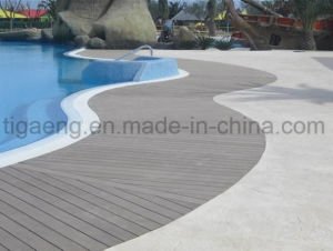 Suelo al aire libre sin necesidad de mantenimiento de la cubierta de la instalaci&oacute;n r&aacute;pida WPC