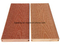 Decking compuesto pl&aacute;stico de madera s&oacute;lida que suela los paneles al aire libre de WPC