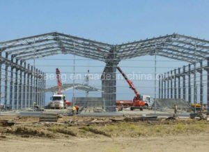 Hecho en China Q235 que procesaba la estructura de acero/prefabric&oacute; el edificio