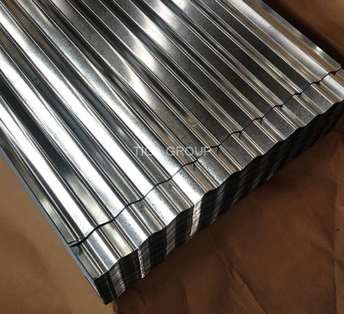 Corrugated Zinc Coated Metal Plate Galvanized Steel Sheet for Roof and Wall