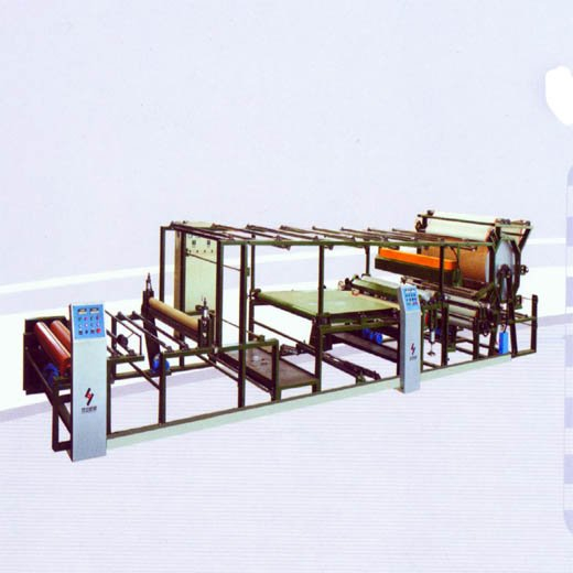 water-based adhesive lamination machine - webbing style lamination machine with sticky point