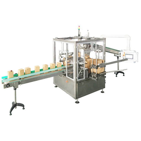 vertical carton packing machine(hot glue)