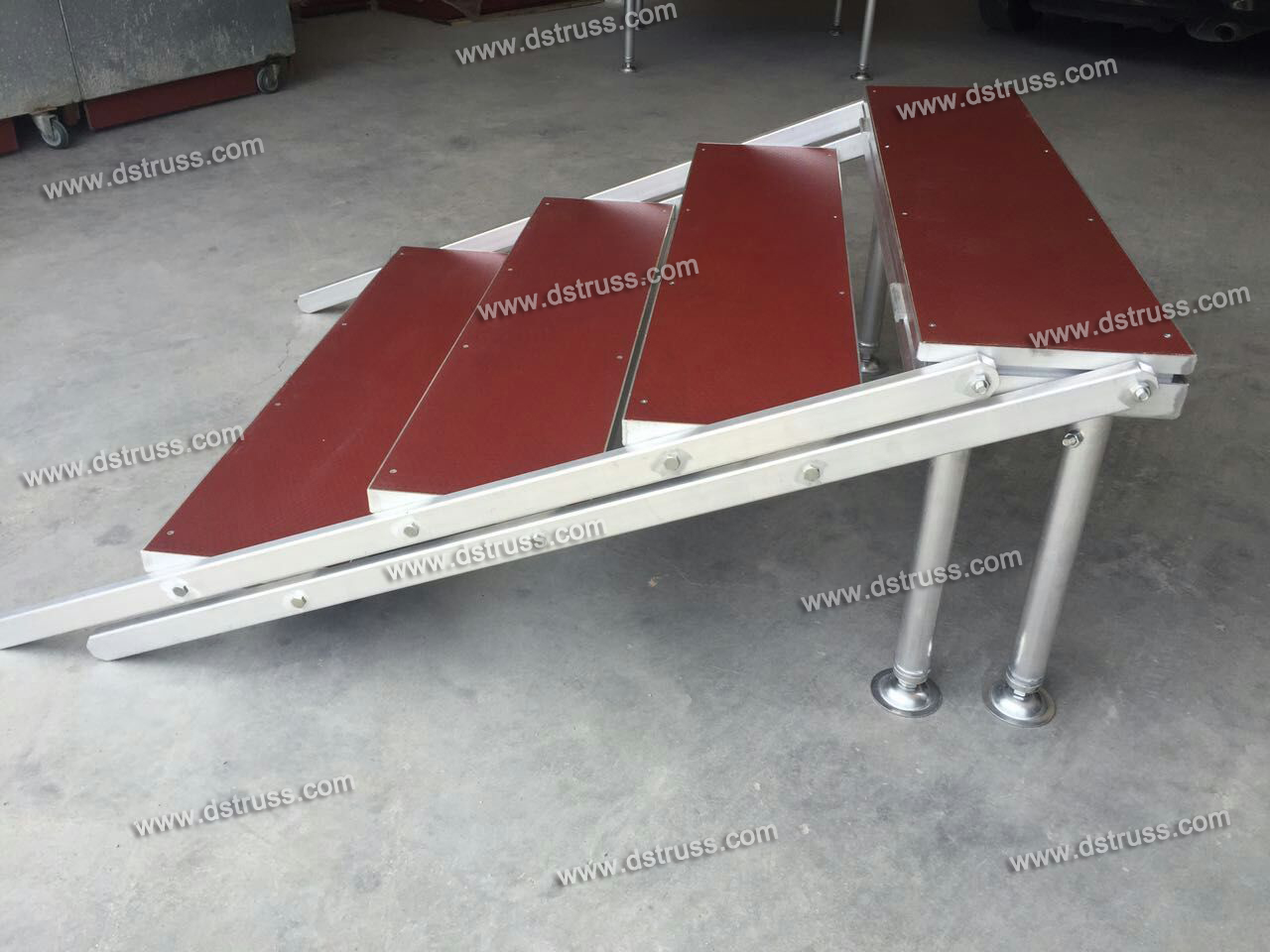 Aluminum Alloy Simple Glass Stage