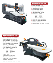 SCROLL SAW MQ40- MQ50II- MQ50III