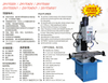 FULLY INDUSTRIAL DRILLING AND MILLING MACHINE VARIO SPEED ZAY7032V-ZAY7040V-ZAY7045V