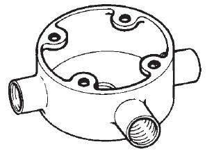 Large Tee & Back Outlet Box