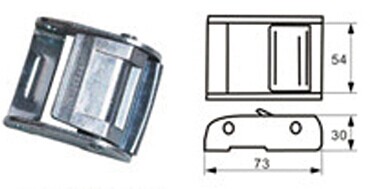 CB5001 Hebilla de leva de 2 ' - Dawson Group Ltd. - Fabricante, proveedor, f&aacute;brica de China