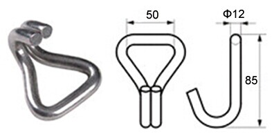 WH5030S 2' ダブル J フック BS:3000KG / 6600LBS - Dawson Group Ltd. - 中国メーカー、サプライヤー、工場