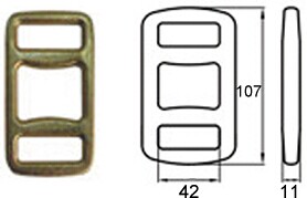 OWB4040 40mm ワンウェイ バックル - Dawson Group Ltd. - 中国メーカー、サプライヤー、工場