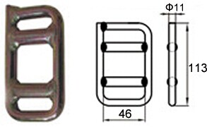 OWB4050W 40mm ワンウェイ バックル - Dawson Group Ltd. - 中国メーカー、サプライヤー、工場