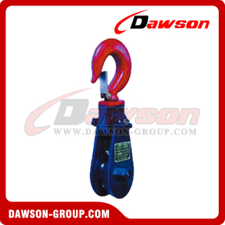 DS-B057 Tipo de luz Champion Snatch Block With Hook
