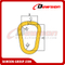 G80 / Grade 80 Forged Alloy Steel Tipo de pêra Master Link for Steel Wire Rope Sling / Chain Slings