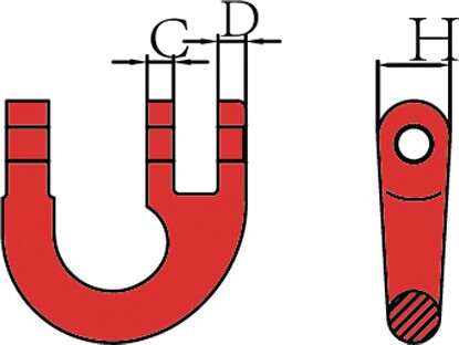 SP-DS076 SPRING + LOAD PIN Connecting Link SP-DS076 スプリング+ロードピン接続リンク