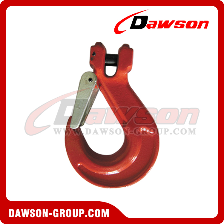 DS012 G80 GANCHO DE ESLINGA CON CIERRE FUNDIDO