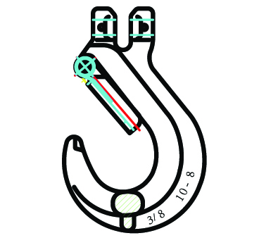 Gancho de eslinga con horquilla DS680 G80 - Dawson Group LTD.- Fabricante, proveedor, f&aacute;brica de China