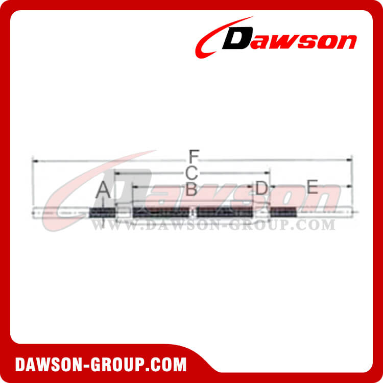 EXTREMO DEL MU&Ntilde;ON DEL TENSIONADOR FORJADO-TIPO EE.UU. - DAWSON GROUP LTD.- FABRICANTE, PROVEEDOR, F&Aacute;BRICA DE CHINA