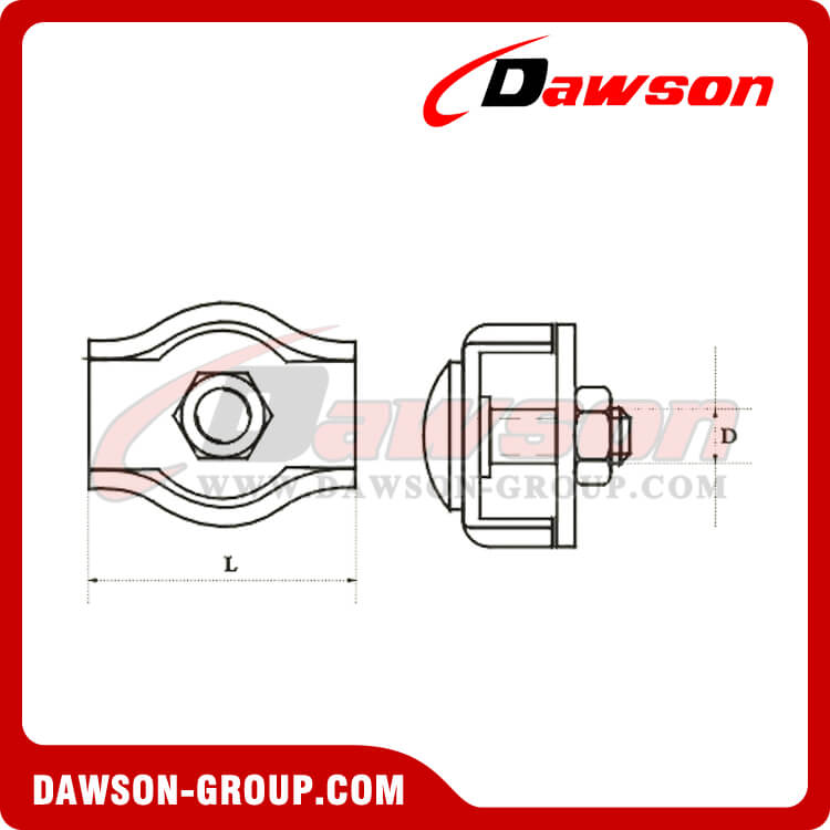 SIMPLEX ワイヤー ロープ クリップ - DAWSON GROUP LTD.- 中国のメーカー、サプライヤー、工場