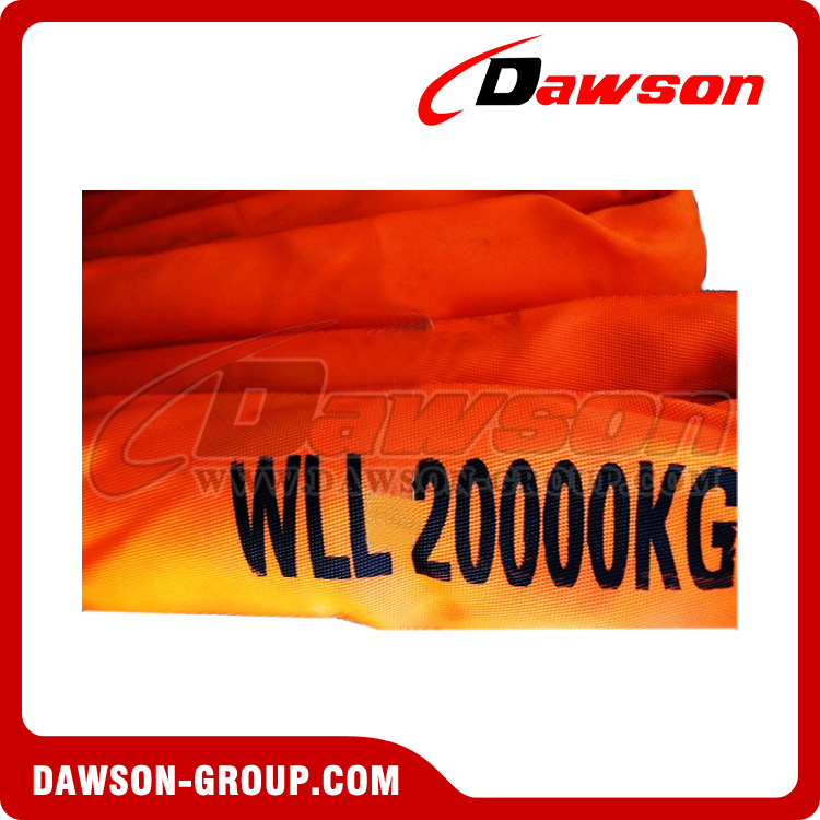 Eslingas redondas 20T - Dawson Group Ltd. China Fabricante Proveedor