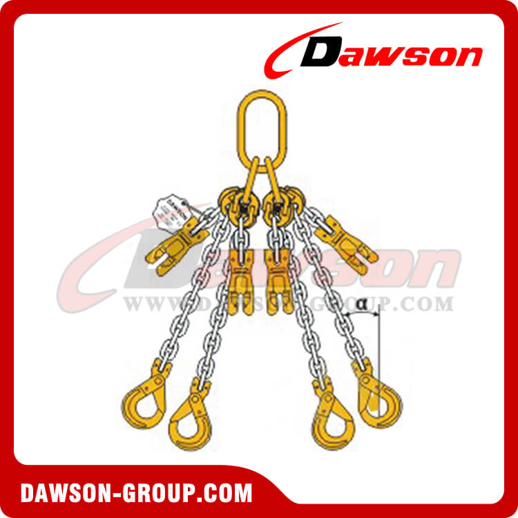 Q-DS032-DS082-DS073-DS073 四重チェーン スリング - Dawson Group Ltd. - 中国メーカー サプライヤー、工場