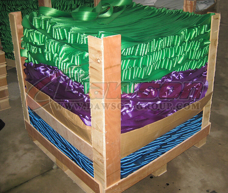 ポリエステルラウンドリフティングスリングスリーブチューブ、ソフトスリングスリーブ - 中国メーカーサプライヤー