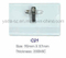 Clear PVC ID Card Holder with Clip