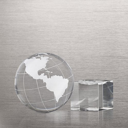 Globe Crystal Trophy for Awards Ceremony (#75254)