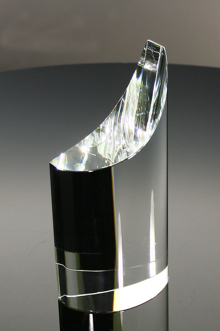 Recognition Rewards Trophy Eddy Leadership Crystal Award