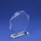 Hot Selling Large Round Beveled Edge Crystal Trophy
