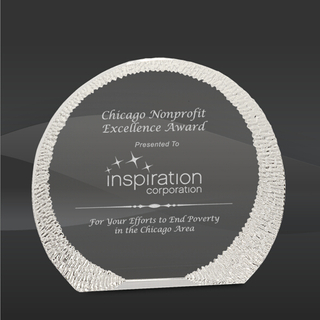 Chieseled Crystal Award (J-CRY144)