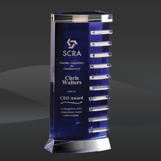 Blue Crystal Element Award (T-WFEM412)