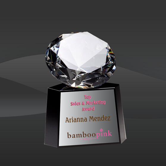 Diamond Jewel Crystal Award (D-CRY334)