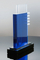 Manhattan Cobalt Crystal Plaque Tower