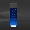 Tall Blue Crystal Block Award (CIP-EC784S, CIP-EC784L)