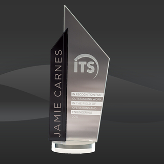 Black Skape Crystal Award (JC-2349BL, JC-2350BL, JC-2351BL)