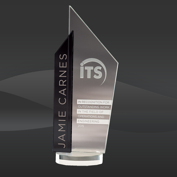 Black Skape Crystal Award (JC-2349BL, JC-2350BL, JC-2351BL)