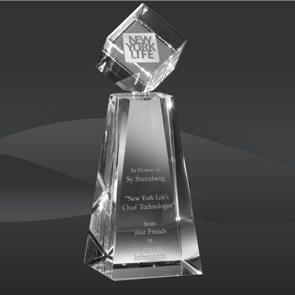 Ovation Tower Crystal Award (MPI-CR-A1095-10)