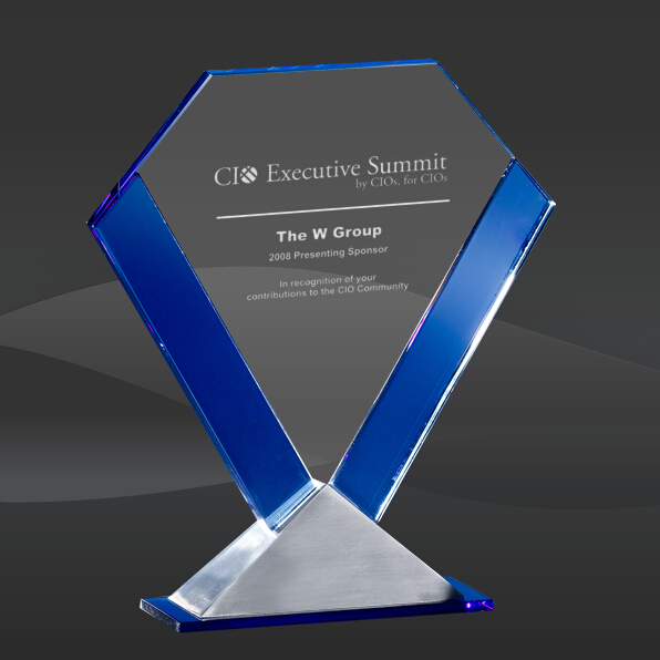 The Blue Perfection Crystal Award (MPI-SF-130BU-8, MPI-SF-130BU-9)