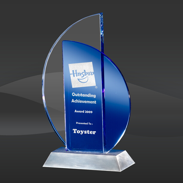 Semi-Lunar Crystal Award (MPI-SF-100BU-8)