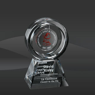 Annular Circle Crystal Award (CD-5996, CD-5997, CD-5998)