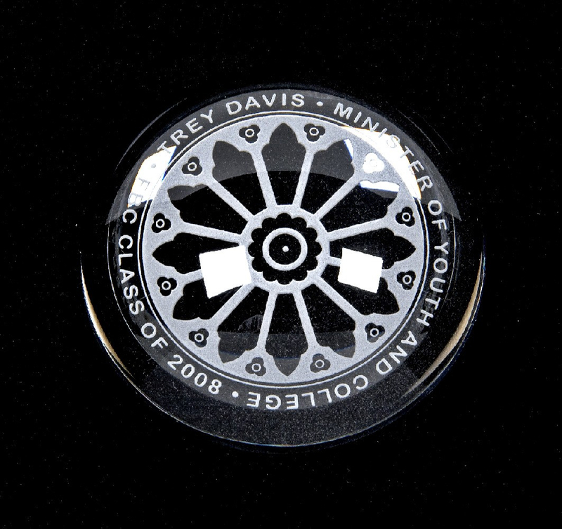 Crystal Dome Paperweight Gift