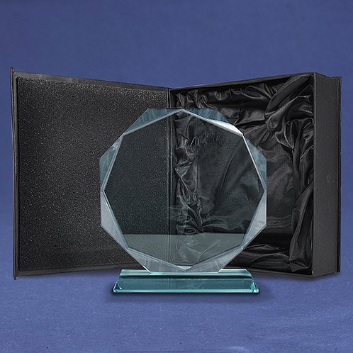 Diamond Cut Round Premium Jade Character Trophy (#78243)