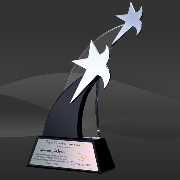 Double Arch Crystal Stars (DMC-DCS345)