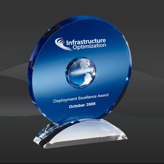 Gone Platinum Crystal Award (MPI-CR-A380WS-7, MPI-CR-A380WS-8)